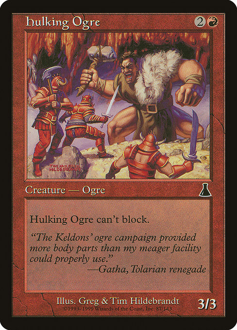 Hulking Ogre [Foil]