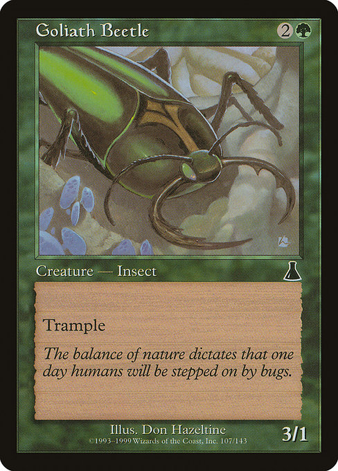 Goliath Beetle [Foil]