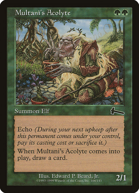 Multani's Acolyte [Foil]