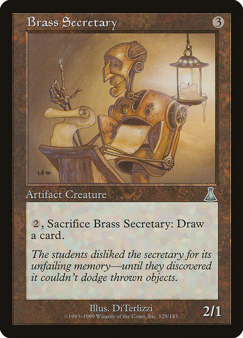 Brass Secretary [Foil]