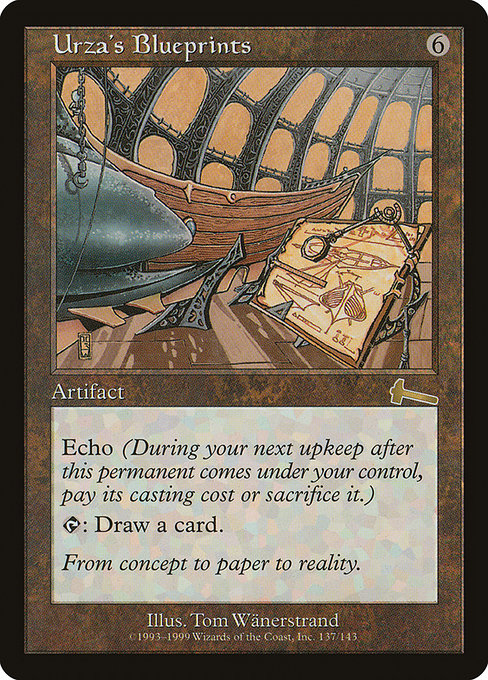 Urza's Blueprints [Foil]