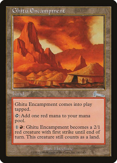 Ghitu Encampment [Foil]