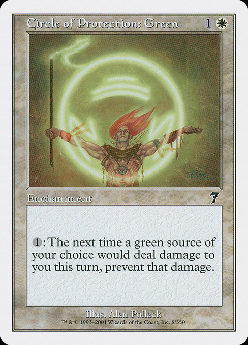 Circle of Protection: Green [Foil]