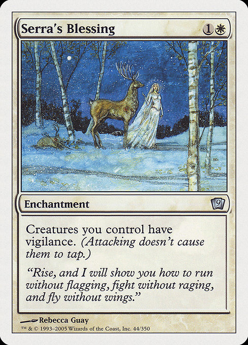 Serra's Blessing [Foil]