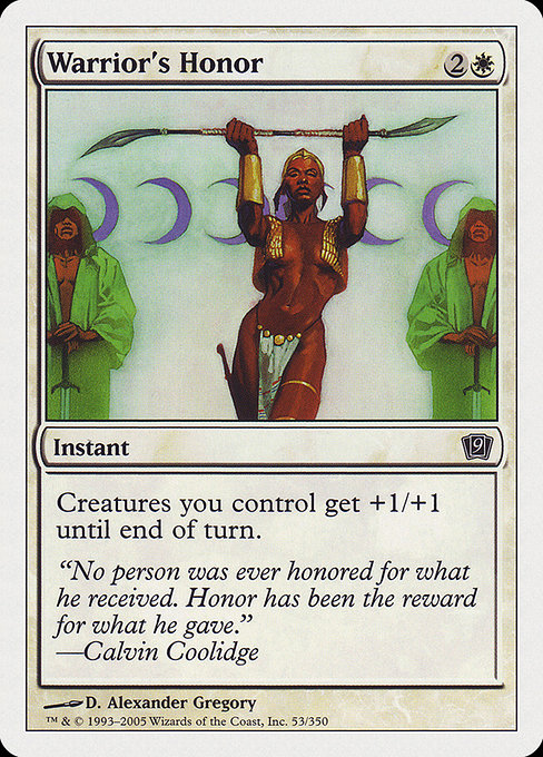 Warrior's Honor [Foil]