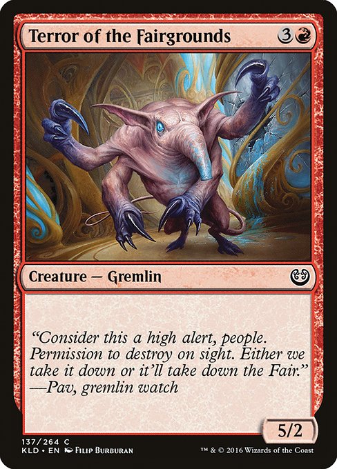 Terror of the Fairgrounds [Foil]