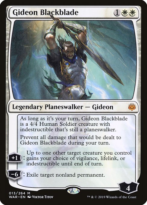 Gideon Blackblade [Foil]