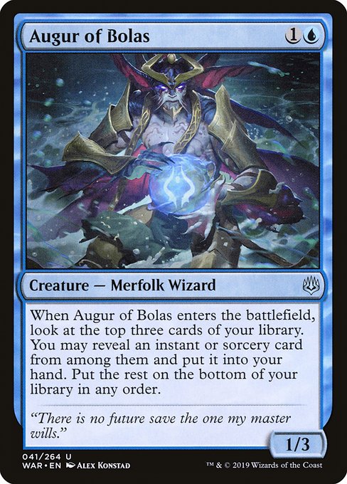Augur of Bolas [Foil]