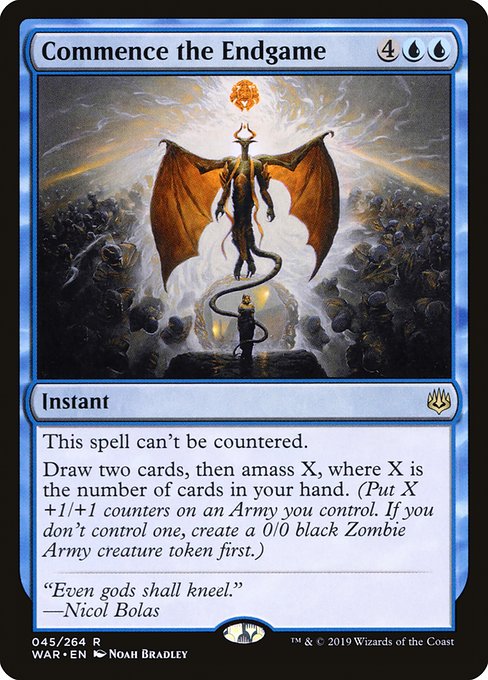 Commence the Endgame [Foil]