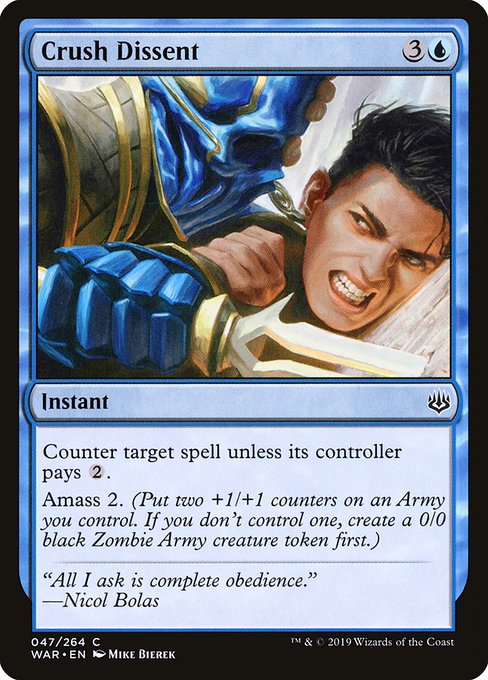 Crush Dissent [Foil]