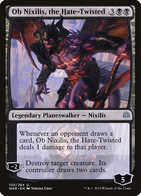 Ob Nixilis, the Hate-Twisted [Foil]