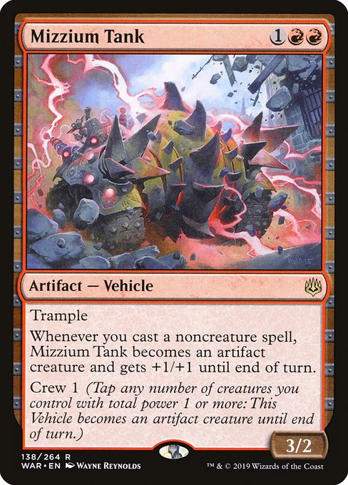 Mizzium Tank [Foil]