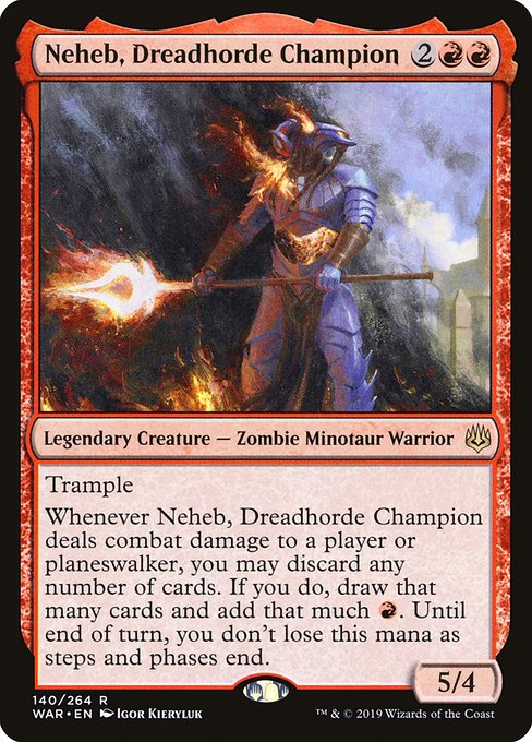 Neheb, Dreadhorde Champion [Foil]