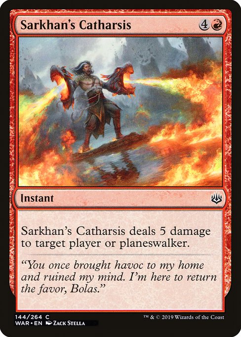 Sarkhan's Catharsis [Foil]
