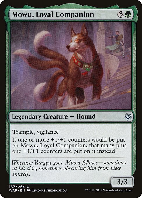 Mowu, Loyal Companion [Foil]