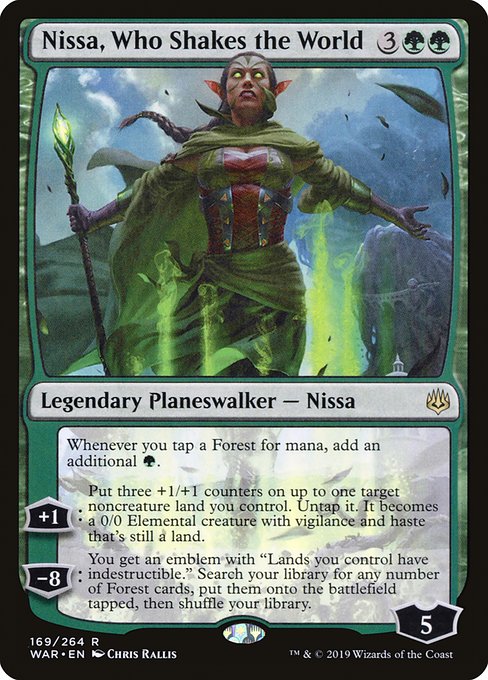 Nissa, Who Shakes the World [Foil]