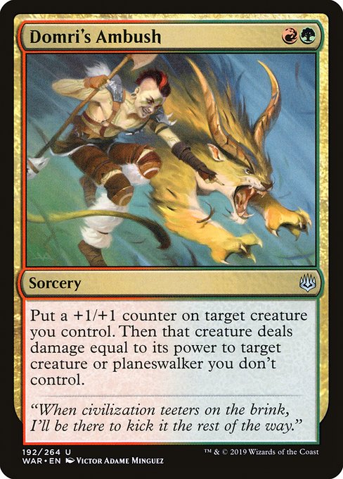 Domri's Ambush [Foil]