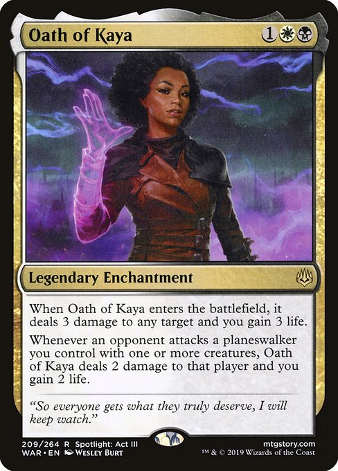 Oath of Kaya [Foil]