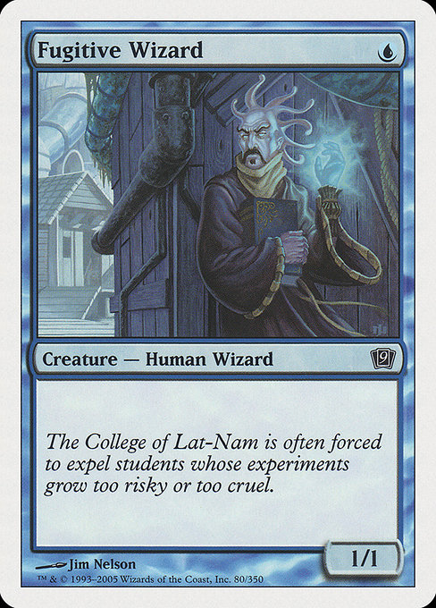 Fugitive Wizard [Foil]