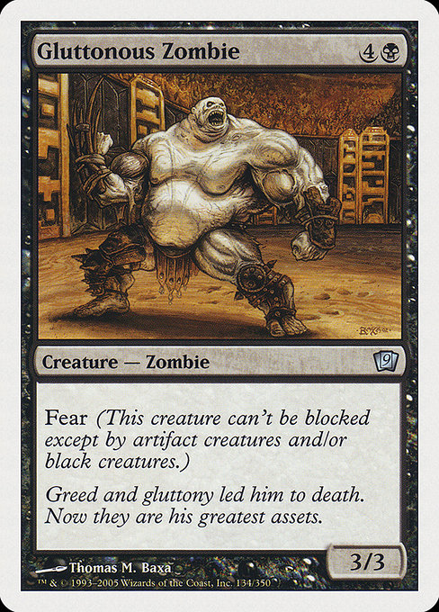 Gluttonous Zombie [Foil]