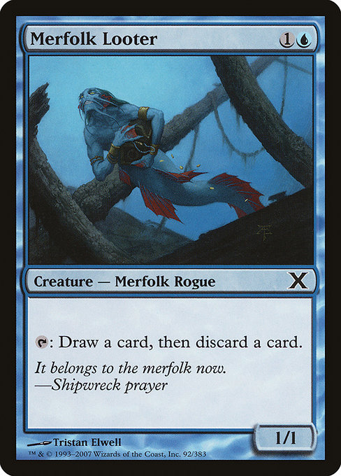 Merfolk Looter [Foil]