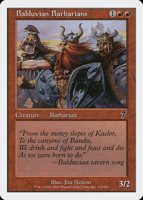 Balduvian Barbarians [Foil]