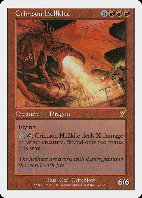 Crimson Hellkite [Foil]