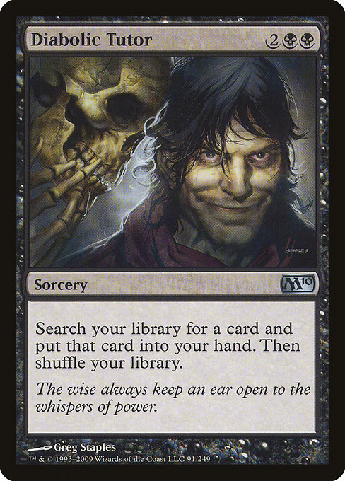 Diabolic Tutor [Foil]