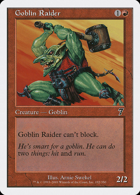Goblin Raider [Foil]