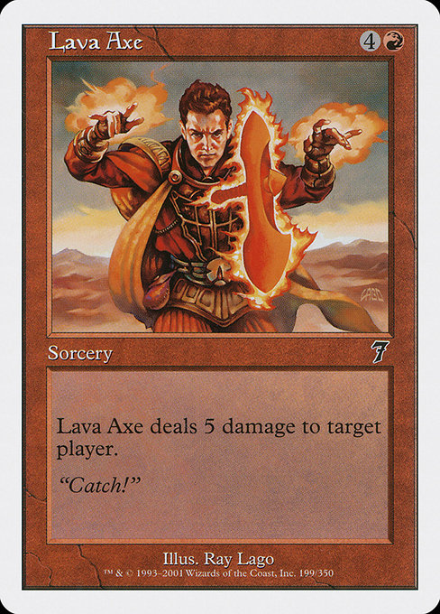 Lava Axe [Foil]