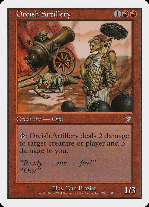 Orcish Artillery [Foil]