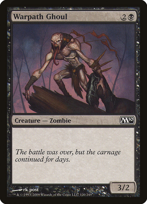 Warpath Ghoul [Foil]