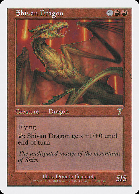 Shivan Dragon [Foil]