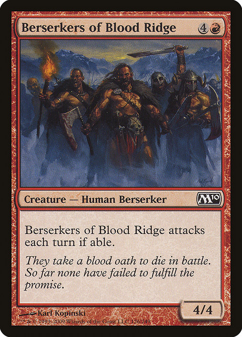 Berserkers of Blood Ridge [Foil]