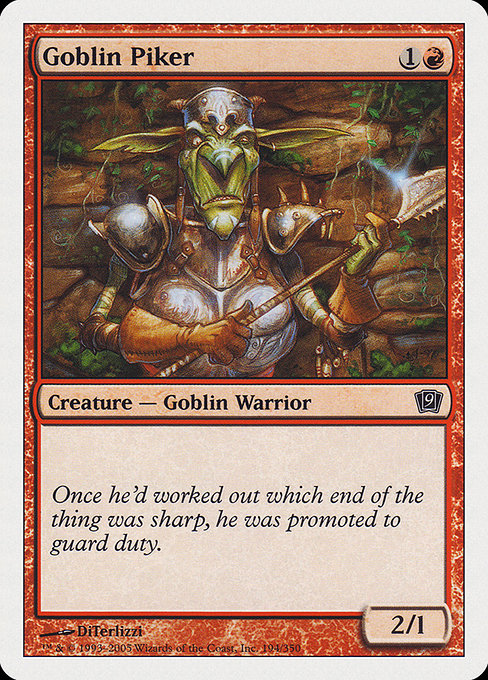 Goblin Piker [Foil]