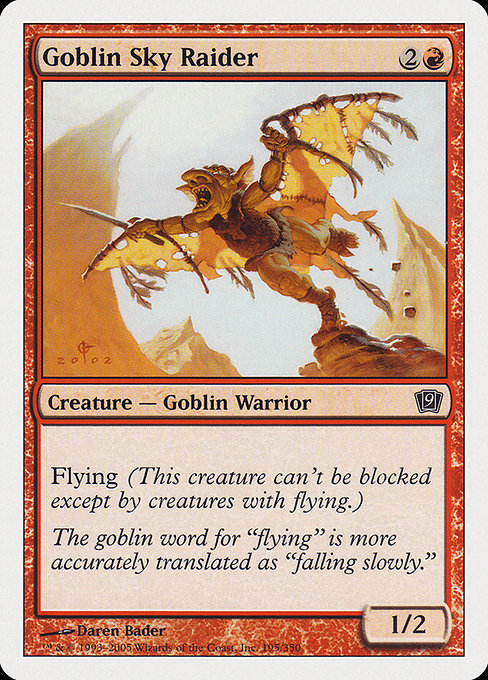 Goblin Sky Raider [Foil]