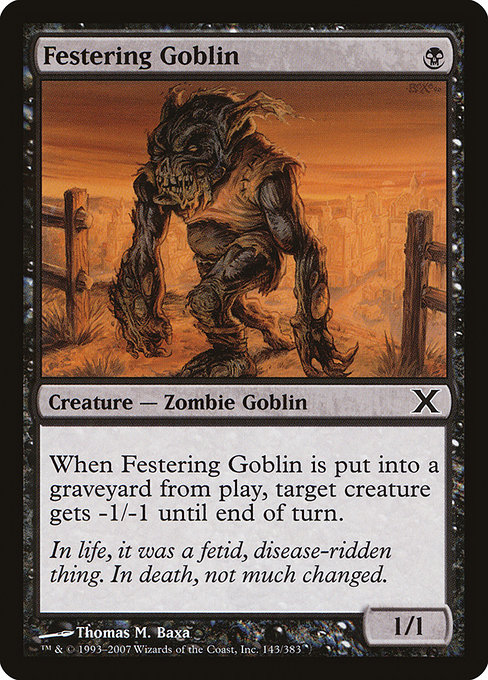 Festering Goblin [Foil]