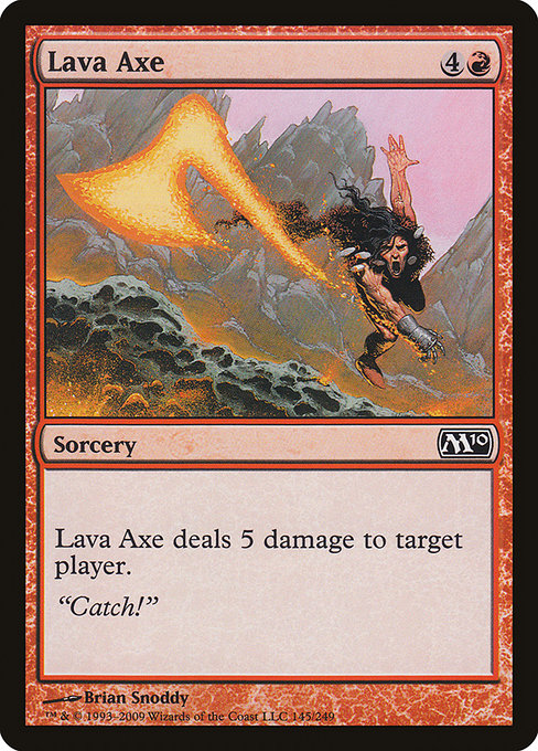 Lava Axe [Foil]