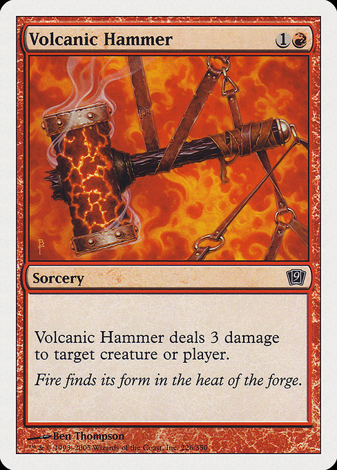 Volcanic Hammer [Foil]
