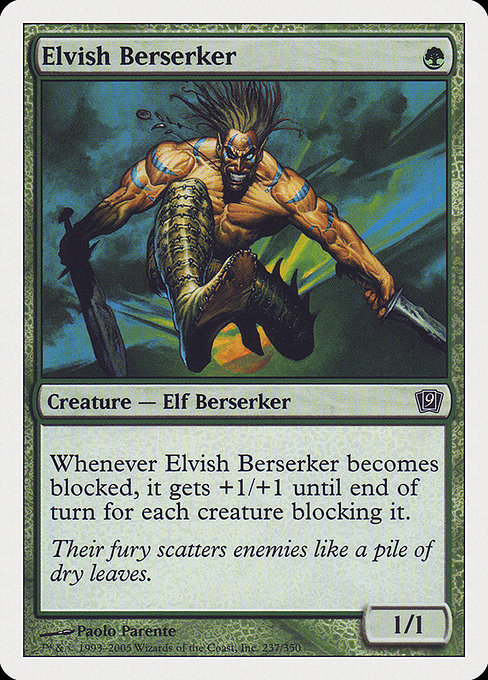 Elvish Berserker [Foil]