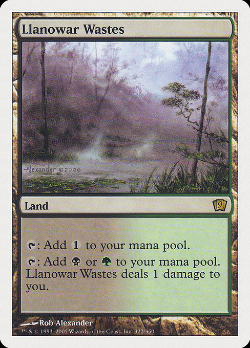 Llanowar Wastes [Foil]