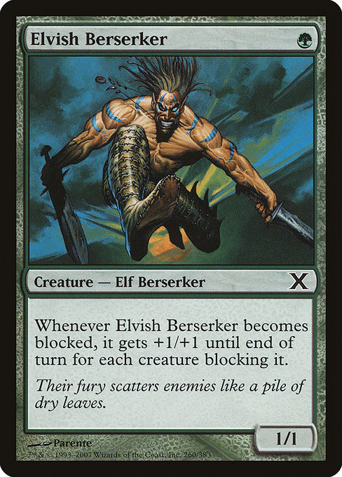 Elvish Berserker [Foil]