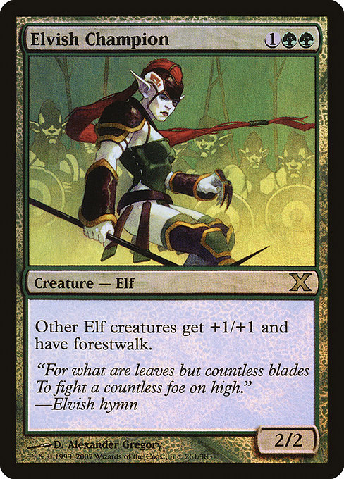 Elvish Champion [Foil]