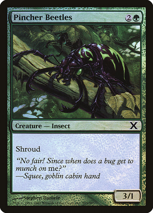 Pincher Beetles [Foil]