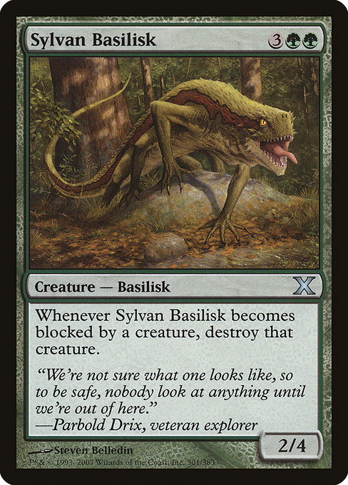 Sylvan Basilisk [Foil]