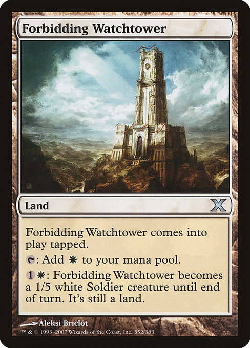 Forbidding Watchtower [Foil]