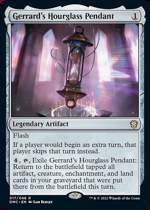 Gerrard's Hourglass Pendant [Foil]