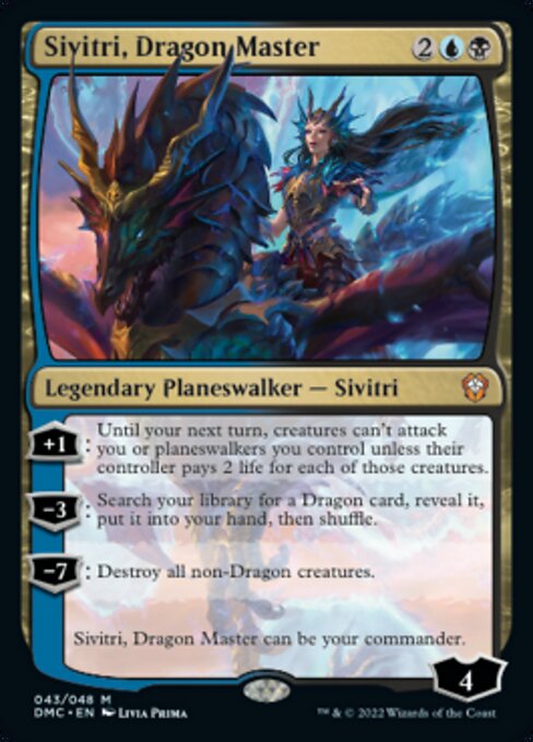 Sivitri, Dragon Master [Foil]