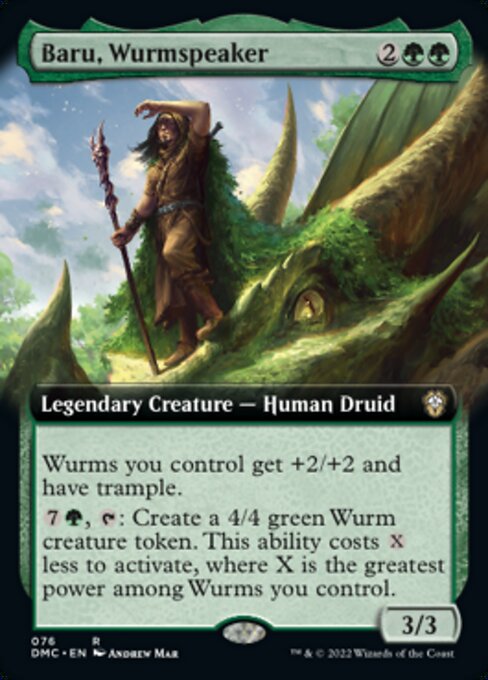 Baru, Wurmspeaker [Extended Artwork]