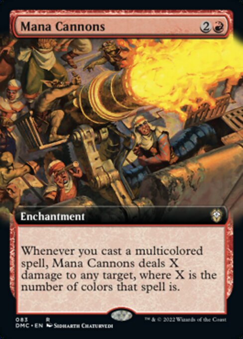 Mana Cannons [Extended Artwork Foil]